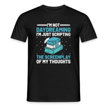 Literature Teacher School Teacher Funny Teachers S - Men's T-Shirt - black - Front - AI Model Male 178 light (178cm)