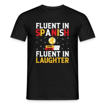 Foreign Language Teacher School Languages Teachers - Men's T-Shirt - black - Front - AI Model Male 178 light (178cm)
