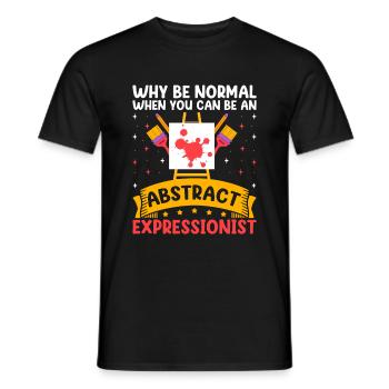 Kunstlehrer Schullehrer Lustige Kunstlehrer Scho - Männer T-Shirt - Schwarz - Vorne - AI Model Male 178 light (178cm)