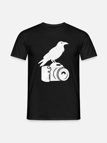 Photographie d’oiseaux Oiseaux Observation des oiseaux Birdwatcher - T-shirt homme - noir