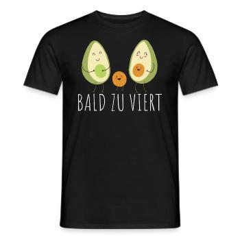 Schwangerschaft Baby Ankündigung Überraschung Kind - Männer T-Shirt - Schwarz - Vorne - AI Model Male 178 light (178cm)