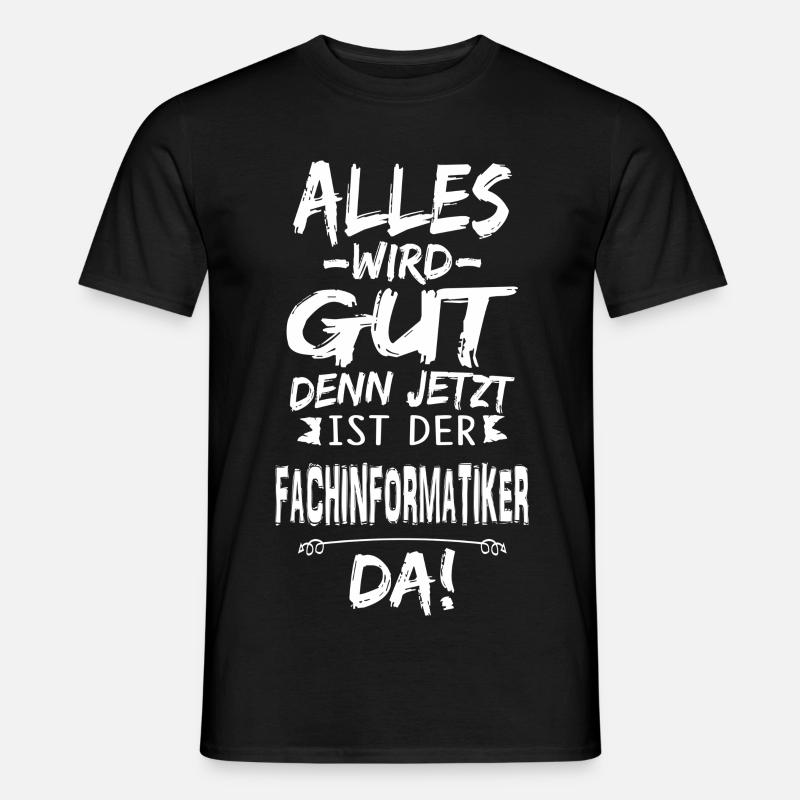 FACHINFORMATIKER - Männer T-Shirt - Schwarz