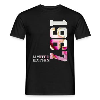 59. GEBURTSTAG 59 JAHRE LIMITED EDITION 1967 - Männer T-Shirt - Schwarz - Vorne - AI Model Male 178 light (178cm)