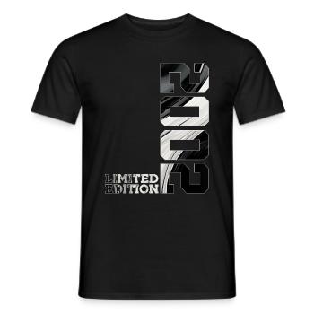 ÉDITION LIMITÉE 2002 24E ANNIVERSAIRE - T-shirt homme - noir - Devant - AI Model Male 178 light (178cm)