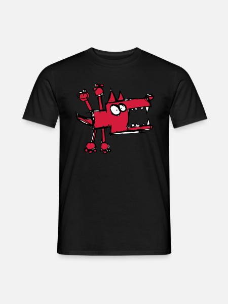 Mad Dog - Men's T-Shirt - black