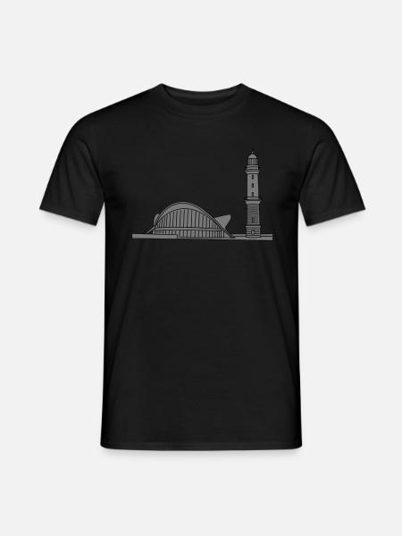 Leuchtturm Warnemünde 2 - Männer T-Shirt - 