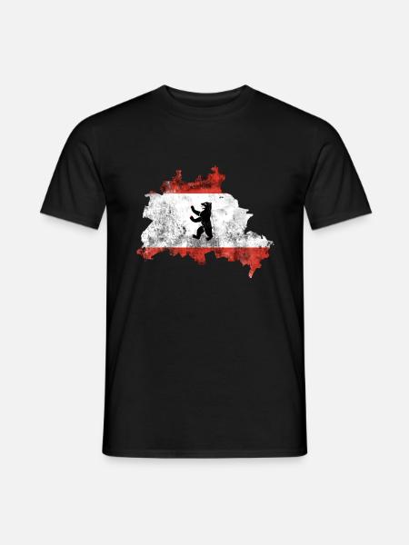 Berlin - Männer T-Shirt - Schwarz