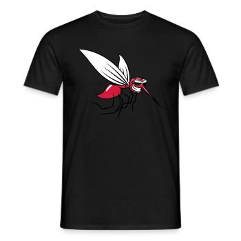 Mücke witzig stechen comic sonnenbrille - Männer T-Shirt - Schwarz - Vorne - AI Model Male 178 light (178cm)