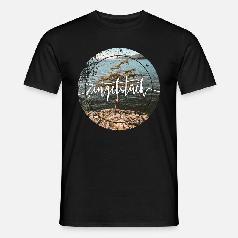 Einzelstück - Männer T-Shirt - Schwarz
