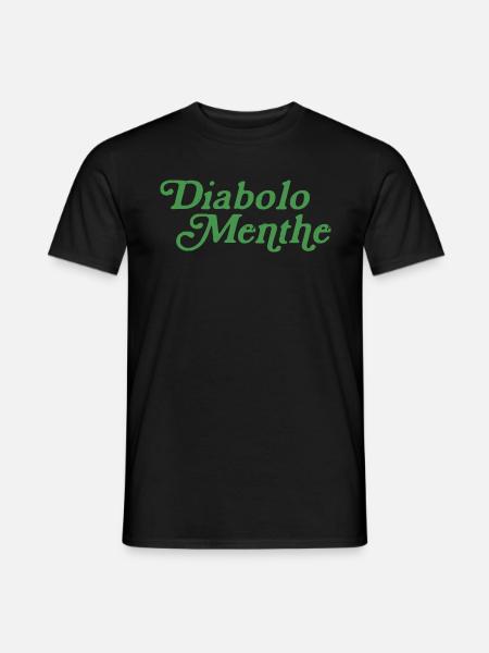 Diabolo menthe - T-shirt homme - noir