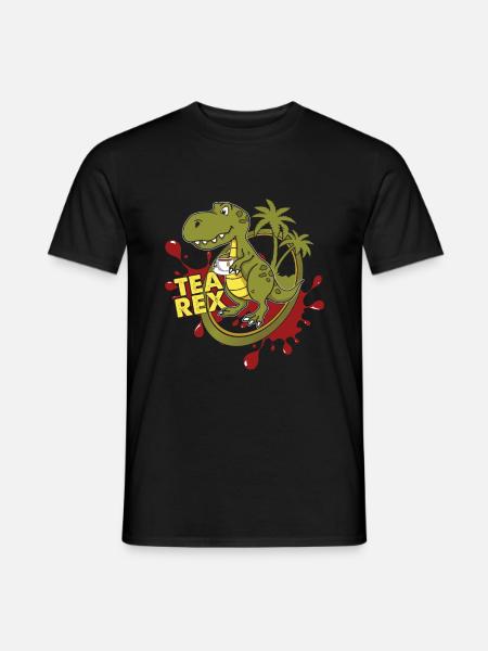 TREX 1 - Männer T-Shirt - Schwarz