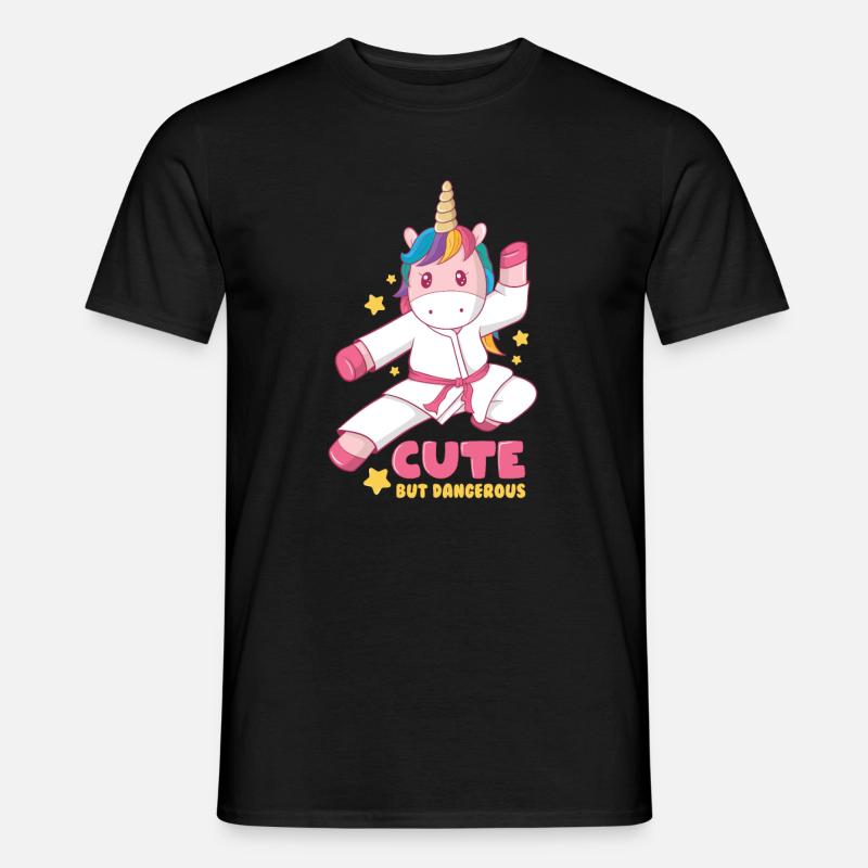 cute but dangerous - Männer T-Shirt - Schwarz