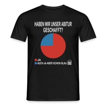 Abitur 2023 Abschlussklasse - Männer T-Shirt - Schwarz - Vorne - AI Model Male 178 light (178cm)