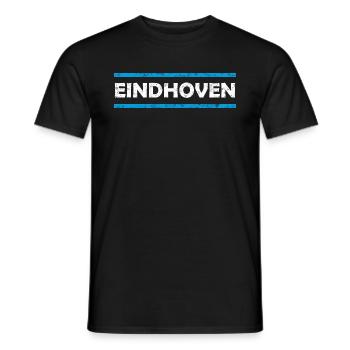 Eindhoven Vintage - Männer T-Shirt - Schwarz - Vorne - AI Model Male 178 light (178cm)