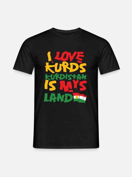 Kurdistan Tigris - T-shirt homme - noir