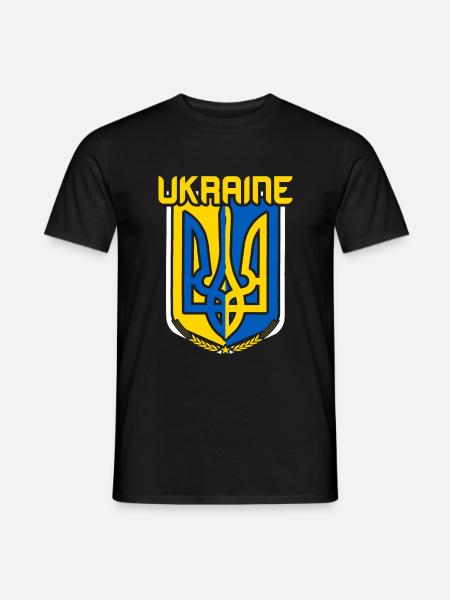 Ukraine - Men's T-Shirt - black