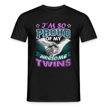 Gemini Gemini - Men's T-Shirt - black - Front - AI Model Male 178 light (178cm)