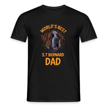 Patte de chien drôle - T-shirt homme - noir - Devant - AI Model Male 178 light (178cm)