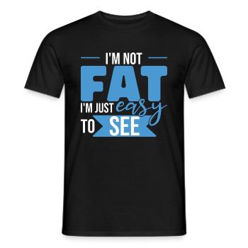 Funny Daddy Fathers Day Pun Lover - Men's T-Shirt - black - Front - AI Model Male 178 light (178cm)