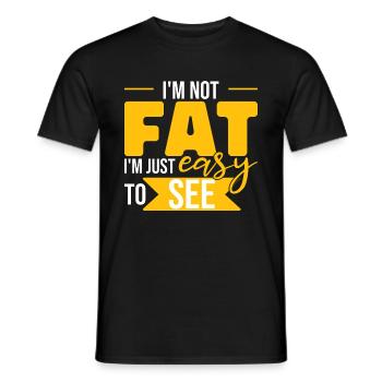 Drôle de blague de papa Fête des pères - T-shirt homme - noir - Devant - AI Model Male 178 light (178cm)
