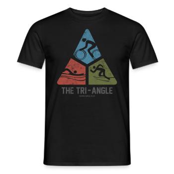 Swim Bike Run Athleten Design Pour triathlète - T-shirt homme - noir - Devant - AI Model Male 178 light (178cm)