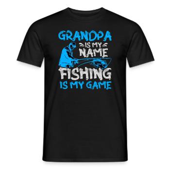 Grandfather Grandfather Grandfather Grandfather Grandfather - Men's T-Shirt - black - Front - AI Model Male 178 light (178cm)