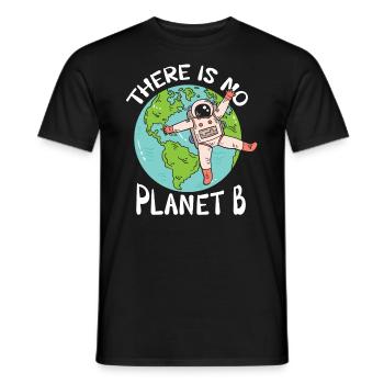 Il n’y a pas de Conception Planet-b pour le changement climatique - T-shirt homme - noir - Devant - AI Model Male 178 light (178cm)