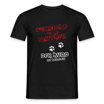 Méfiez-vous de la maîtresse - T-shirt homme - noir - Devant - AI Model Male 178 light (178cm)