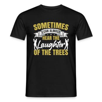 Joueur de golf drôle - T-shirt homme - noir - Devant - AI Model Male 178 light (178cm)
