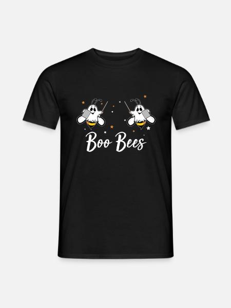 Costume d'Halloween drôle de Dame de professeur de Boo Bees - T-shirt homme - noir