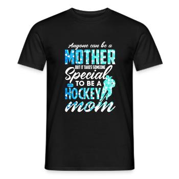 It Takes Someone Special To Be A Hockey Mom Funny - Männer T-Shirt - Schwarz - Vorne - AI Model Male 178 light (178cm)