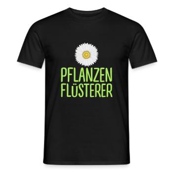 Gärtner Pflanzenflüsterer Gartenarbeit Schrebergar - Männer T-Shirt - Schwarz - Vorne - AI Model Male 178 light (178cm)