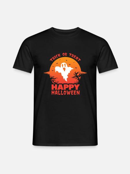 Halloween Trick Or Treat - T-shirt homme - noir
