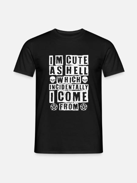 Cadeaux gothiques - T-shirt homme - noir