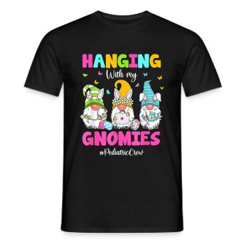 Ostern - Männer T-Shirt - Schwarz - Vorne - AI Model Male 178 light (178cm)