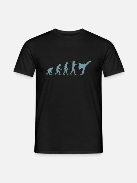Évolution du karaté - T-shirt homme - noir