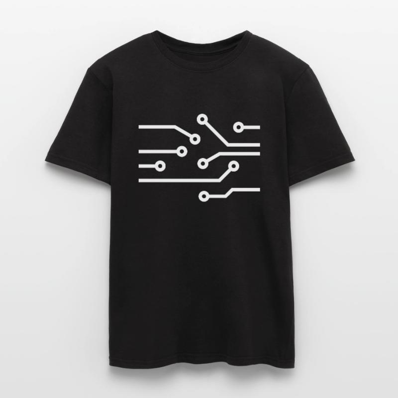 Pcb Technology Computer CPU Pattern Shirt Gift Men's T-Shirt