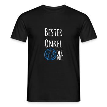 Bester Onkel - Männer T-Shirt - Schwarz - Vorne - AI Model Male 178 light (178cm)