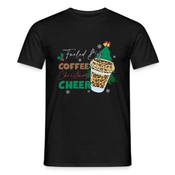 Cadeaux de Noël Noël - T-shirt homme - noir - Devant - AI Model Male 178 light (178cm)