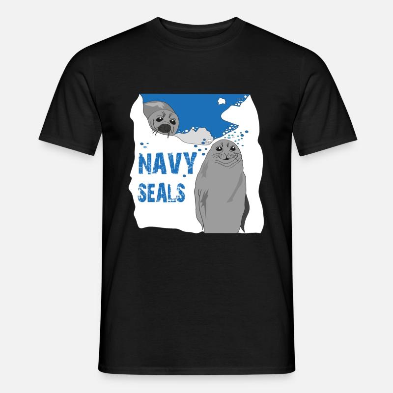 Navy Seals - Männer T-Shirt - Schwarz