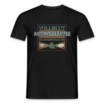 Autoverkäufer - Männer T-Shirt - Schwarz - Vorne - AI Model Male 178 light (178cm)