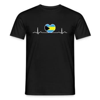 Bahamas - T-shirt homme - noir - Devant - AI Model Male 178 light (178cm)
