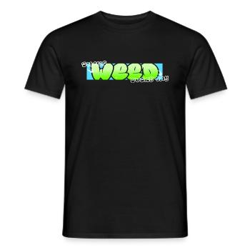 Smoke Weed Every Day - Männer T-Shirt - Schwarz - Vorne - AI Model Male 178 light (178cm)