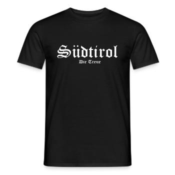 South-Tirol - Men's T-Shirt - black - Front - AI Model Male 178 light (178cm)