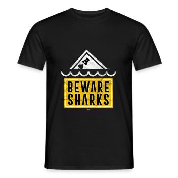 COOL POKERSHIRT ROYAL FLUSH POKER HAI POISON - T-shirt homme - noir - Devant - AI Model Male 178 light (178cm)