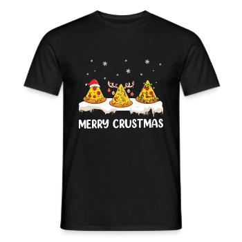 Christmas Santa Claus Gifts - Men's T-Shirt - black - Front - AI Model Male 178 light (178cm)