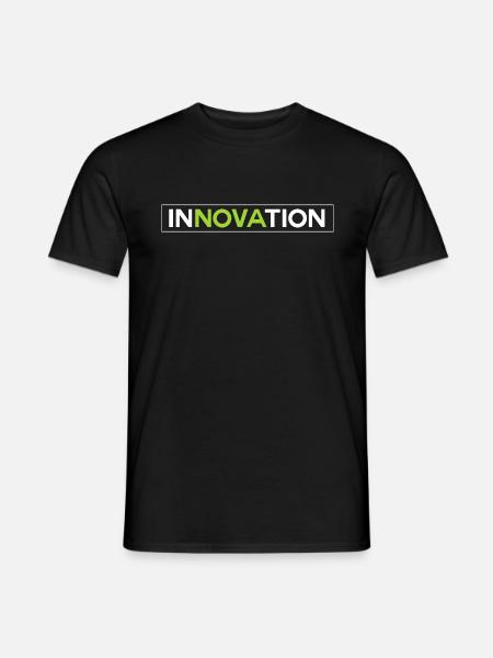 Innovation - Neues, die tolle Geschenkidee - Männer T-Shirt - Schwarz