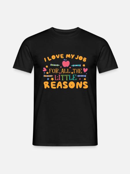 Montessori Teacher - Men's T-Shirt - black