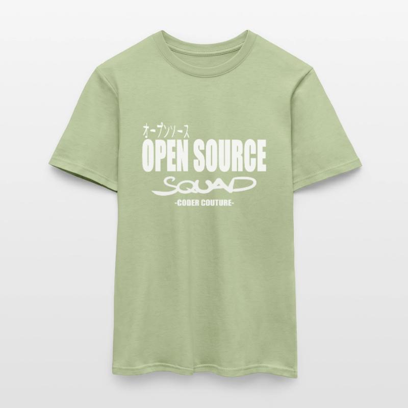 LUZILLION CODER COUTURE, OPEN SOURCE SUPPORTER Männer T-Shirt
