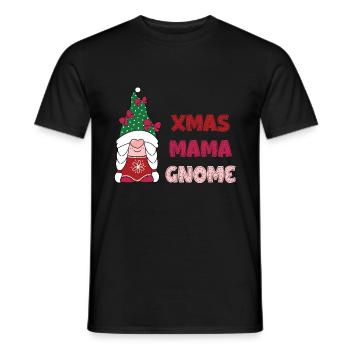 Noël Noël Gnomies - T-shirt homme - noir - Devant - AI Model Male 178 light (178cm)